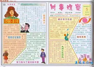 雷锋简介手抄报图片设计