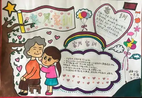 襄伴童行家风润万家手抄报征集展示二