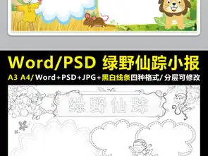 绿野仙踪小报读书阅读手抄报图书推荐电子小报图片素材worddoc模板下载99.34mb语文手抄报大全学科手抄报