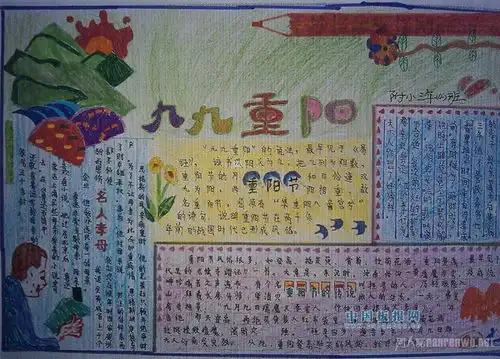 2015重阳节手抄报内容资料