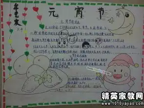 学生元宵节手抄报素材内容