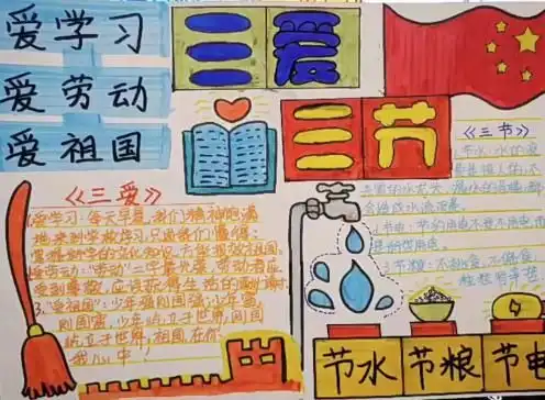 践行三爱三节争做文明学生