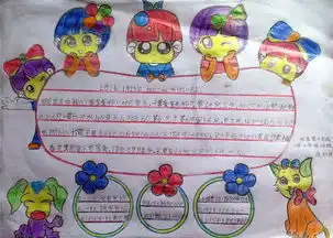 认识自我,成长起步手抄报