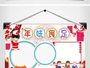 年味食足小报春节新年美食习俗文化手抄小报素材图片psd模板下载60.69mb元旦手抄报大全节日手抄报