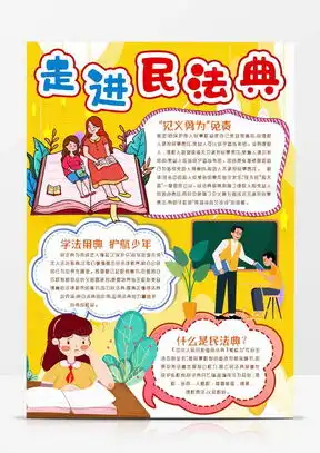 民法典手抄报模板下载民法典手抄报图片设计素材熊猫办公