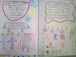 拒绝伤害,呵护成长,关爱留守儿童手抄报
