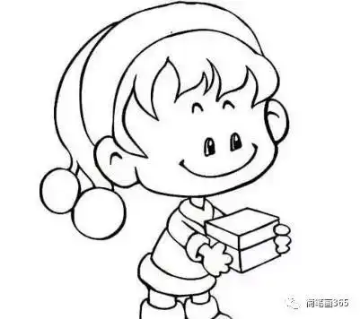 简笔画圣诞节简笔画大全