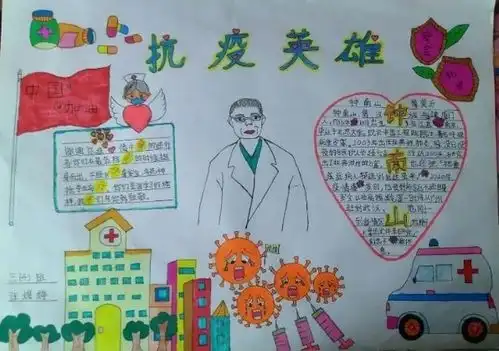 2020年开学第一课手抄报模板四