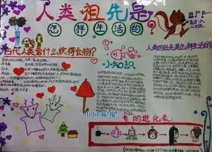 关于人类祖先留下来的骄傲的手抄报