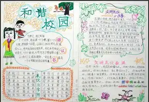 和雅校园手抄报内容