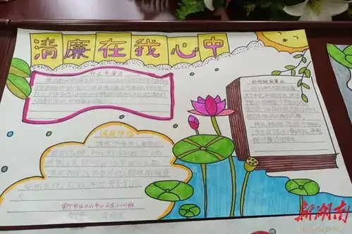 常宁市水口山中心小学开展廉洁校园手抄报比赛