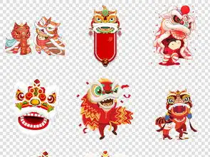 2019猪年新年舞龙舞狮海报png素材图片模板下载47.02mb元旦丨春节丨元宵大全
