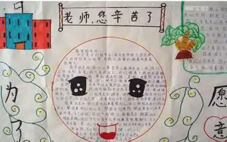 教师节手抄报教师节