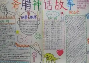 希腊神话与英雄传说的手抄报有哪些
