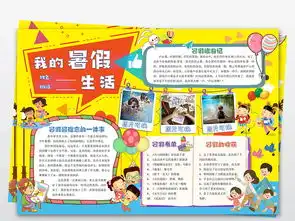 两套暑假小报快乐暑假生活暑假安全电子小报图片设计素材高清worddoc模板下载69.08mb假期安全手抄报大全