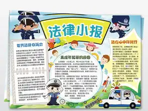 法制小报做学法守法好少年手抄报小报图片模板worddoc设计图下载法制宣传日手抄报大全编号18831758