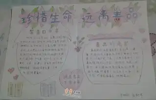 珍惜生命远离毒品手抄报图片资料