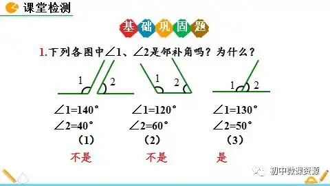 n条直线相交最多有几个邻补角人教数学七下5.1相交线教学精讲