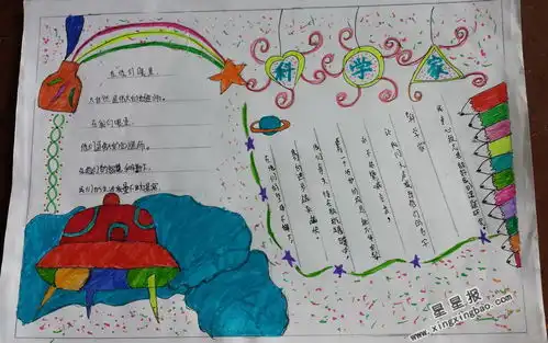 科学家手抄报图片资料