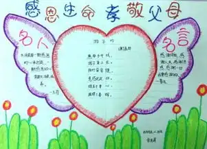 感恩父母的手抄报的制作