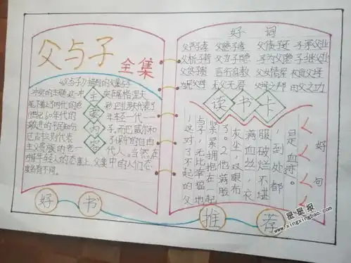 好书推荐手抄报图片大全