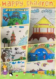图画春天扬州扮靓美丽家园绘画大赛评比