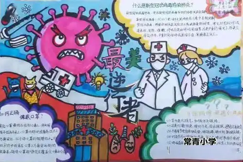 喜报孩子们的疫情防控手抄报第一期评选结果揭晓第二期投票开始啦
