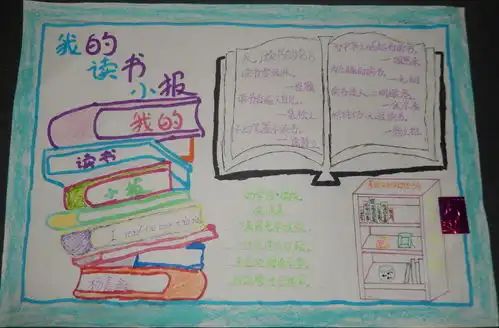 我的读书手抄报内容
