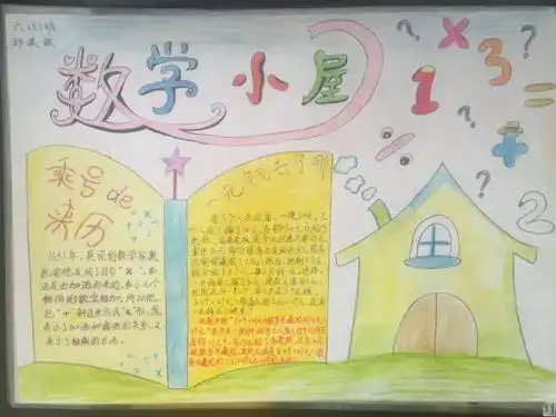 小学数学手抄报合集,给孩子收藏起来,暑假就能用
