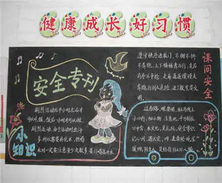 安全月黑板报安全月知识