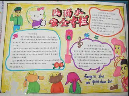 防溺水手抄报如何救溺水者