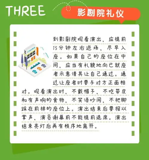 文明礼仪公共场所这样做,生活环境更美好