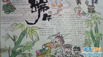 端午知识知多少107中学手抄报上寻答案
