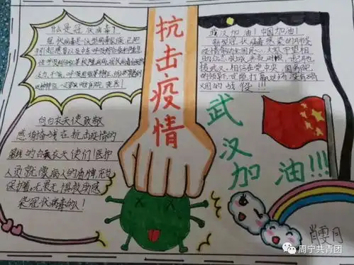抗击疫情,从我做起周宁少先队员的疫情防控手抄报来啦