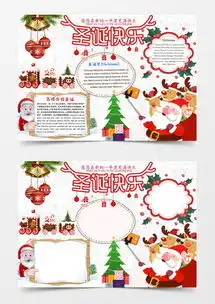 模板下载新年英语手抄报图片设计素材熊猫办公