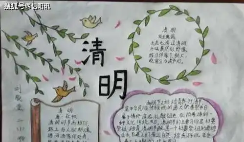 信阳市春华学校二年级清明节主题活动