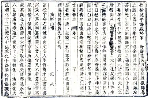 新发现傅山先生失落的一篇佚文,潜藏在河北县志里