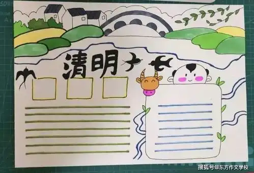 清明节到了这些诗词谚语手抄报,快给孩子收好哦,用得上