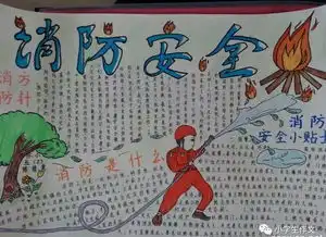 防火防灾手抄报素材附消防知识