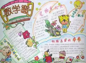 数学手抄报图片