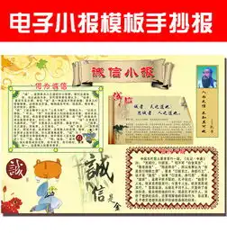 电子小报墙报诚信小报诚信手抄报模板图片素材psd下载18.43mb科学手抄报大全学科手抄报
