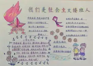 新时代社会主义接班人手抄报内容