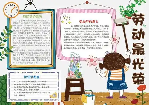 18套五一劳动节手抄报,快给孩子收藏起来吧