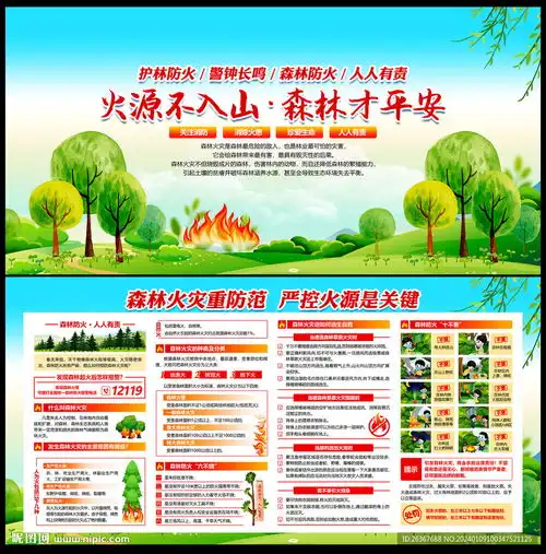 森林防火设计图