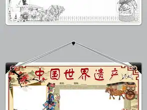 wordpsd中国世界遗产小报历史非物质文化保护小报图片素材worddoc模板下载61.79mb历史手抄报大全学科手抄报