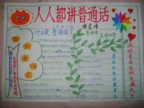 普通话手抄报普通话练习