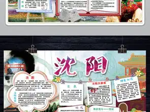 沈阳小报旅游旅行城市地理家乡手抄小报素材图片模板psd设计图下载地理手抄报大全编号17753686