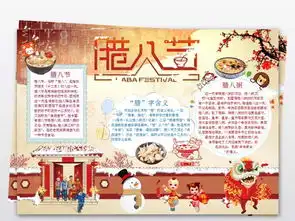 word腊八节小报春节手抄报新年电子小报图片模板wps设计图下载元旦手抄报大全编号19116976