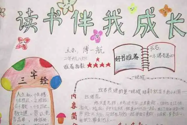 读书手抄报水滴石穿的启示