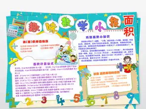 数学小报趣味数学面积公式大全手抄小报模板图片psd设计图下载数学手抄报大全编号18377113